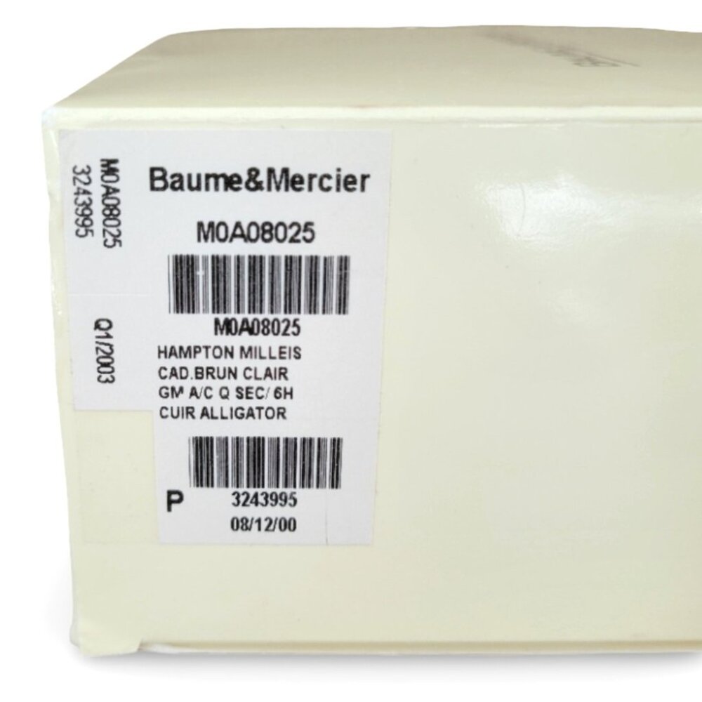 Baume & Mercier Men’s Swiss Watch | Rectangular Case | Swiss Made - Picture 16 of 16